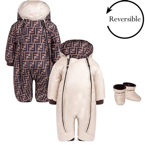 fendi baby products|fendi baby snowsuit.